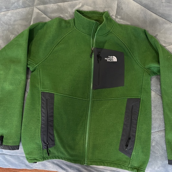 North Face jacket.  Mens M.  Avocado green color - Picture 2 of 5